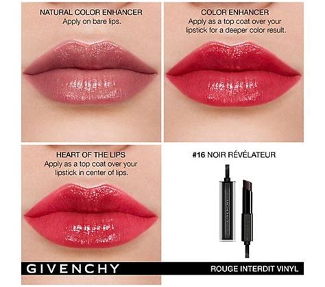 givenchy black lipstick dupe|givenchy interdit black.